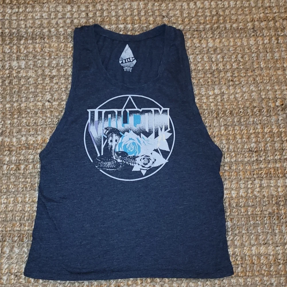 VOLCOM Razer Back Logo Tank - Picture 2 of 12